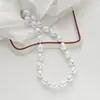 Ns196 Collar Corto de Perla Gota de Agua Diseño Popular Ins Europeo y Americano Collar Elegante Nueva Cadena para Clavícula Accesorios de Joyería