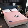 Sábana Ajustable Acolchada Impermeable Una Pieza Espesada Cubrecolchón para Pañal Colchón Simmons Cubrecolchón Más Cubrecama de Algodón Cubrepolvo