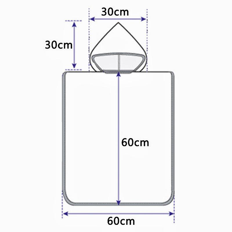 尺码示意图120X60