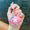 Mini llavero luminoso con forma de perro con orejas grandes de Kulomi, creativo, con luz nocturna, colgante para bolso de coche con dibujos animados, regalo al por mayor