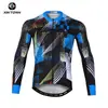 Xingheng Roupa de Ciclismo de Outono Pantera Negra Masculina Nova Roupa de Ciclismo com Absorção de Umidade e Calça Roupa de Ciclismo Estampada Blusa Longa