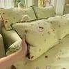 Conjunto de Algodão Acolchoado Quatro Peças Estilo Novo 2026 com Design de Borda de Concha para Cama de Casa, Quarto e Dormitório Estudantil