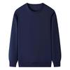Sudadera Painio para Hombre Holgada Cuello Redondo Color Sólido Estampado Bordado Logo Estampado Chaqueta Casual de Primavera y Otoño Top