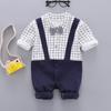 Mameluco de manga larga para bebé Ropa Luna Llena Estilo Coreano Primavera y Otoño Recién Nacido Harper Caballero Pijama para Bebé Niño Ropa para Niños Ropa para Gatear