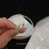 Anillo de Estrella de Cinco Puntas para Mujer Lujo Ligero Diseño de Nicho Alto Nivel Estilo Coreano Anillo Sencillo de Plata para Dedo del Pie Anillo Sencillo para Dedo del Anillo Estudiante