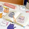 UB031 Post-its de Kitty Papelería Extraterrestre Post-its Pegatinas para Diario Personal Supplies Culturales de Oficina Notas