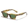 Sombrilla Rectangular Pequeña para Lluvia Transfronteriza Gafas de Sol Estilo Calle para Mujer Gama Alta UV400