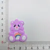 Novo Urso Cola Macia de PVC Patch Decoração para Capa de Celular Material DIY Grampo de Cabelo Joia Buraco Buraco Acessórios de Fivela de Chinelo