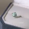 Aretes de Color Zircón Corte Fuegos Artificiales Flash para Mujer Plata de Ley s999 Combinan con Todo Lujo Ligero Sentido de Alta Gama Pedrería Uña de Hueso de Tremella
