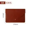Bolsa de documentos estilo envelope A4 para reuniões e uso no escritório, Bolsa de documentos colorida A4, Bolsa de arquivos com impressão de logotipo, Bolsa de armazenamento plana, Personalizável