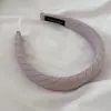 Estilo Coreano Nova Faixa de Cabelo Esponja de Tecido Listrado Simples Elegante de Alta Qualidade Moda Retrô Faixa de Cabelo para Saída para Mulheres