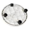 Rueda Redonda Templada Base Redonda Removible Base de Resina para Maceta de Flores Removible Bandeja Gruesa para Maceta con Ruedas