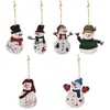 Decoraciones Navideñas Regalo Infantil Colgante para Árbol de Navidad Decoración de Madera Creativa para Interiores Muebles Colgantes Accesorios DIY