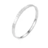 Pulsera de plata pura 999 con diseño de hielo picado trilateral, un regalo de moda para cumpleaños, Festival Qixi, Día de San Valentín, para niñas, mejores amigas o esposas