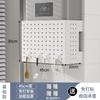 Cubierta Protectora de Tubería de Calentador de Agua a Gas Panel Perforado Decorativo Colgante de Pared de Cocina Debajo de Deflector de Estante