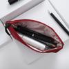 Bolsa Cosmética Simples Portátil para Batom Viagem Cosméticos Base Retoque Bolsa com Zíper para Armazenamento de Maquiagem em Estoque