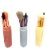 Set de 5 Brochas de Maquillaje Portátiles, Brocha para Rubor, Sombra de Ojos, Contorno, Herramientas de Belleza al por Mayor