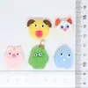 Monstruo Peludo Verde Creativo Q Lindo Pequeño Carter Resina DIY Pegamento de Crema Funda para Teléfono Móvil Joyería Accesorios para Coche Material