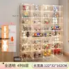 Vitrine para miniaturas, peças de Lego, caixa de armazenamento transparente, prateleira de exposição de modelos à prova de poeira para uso doméstico, imitação de acrílico