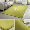 Tapete sala de estar minimalista moderno quarto tapete felpudo tapete influencer Nórdico tatami tapete fabricante fornecimento
