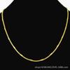 Colar banhado a ouro 24K joias de ouro femininas colar osso de cobra interligado JP054 não desbota por muito tempo direto da fábrica lote