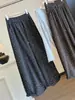 Pantalones de Pierna Ancha Florales Estilo Japonés Coreano para Mujer Otoño 2026 Nuevo Cintura Alta Adelgazantes Sueltos Caída Velour Guadaña Globos Casuales
