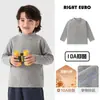 Camiseta de manga larga para niño Right Europe, colección otoño e invierno, top de manga larga para bebé, ropa infantil de nuevo estilo