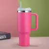 Copo Térmico de Aço Inoxidável Amazon, Modelo Igual ao Stanley Segunda Geração com Alça para Copo de Carro, Copo de Grande Capacidade Atacado para Uso no Carro