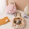 Bolsa Cosmética Portátil para Pessoa Preguiçosa Grande Capacidade Impermeável Bolsa de Higiene Tipo Cordão Bolsa de Armazenamento de Granizo Bolsa de Mão Portátil para Viagem
