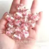 Contas Resina Borboleta Luminosa Redondas Transparentes com Folha de Ouro e Flores Secas 16mm para Fio de Chaveiro e Acessórios de Contas Soltas