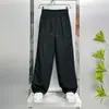 Pantalones Casuales de Moda para Hombre de Verano, Estilo Nuevo, Estilo Old Money, Corte Relajado, Pierna Recta, con un Diseño Único, Sencillo y de Nicho