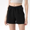 Short Esportivo de Verão Feminino Secagem Rápida Cordão Solto Calça de Yoga Casual Corrida Fitness Calça de Yoga