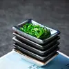 Louça de Mesa Retrô Japonesa, Pratos de Sabor, Pratos de Sushi, Pratos de Condimento, Pratos de Molho de Soja, Pratos para Molhar, Pratos de Condimento de Cerâmica, Pratos de Wasabi Fábrica