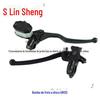 Peças de motocicleta Linsheng GN125 conjunto de bomba de freio a disco um conjunto de bomba de freio hidráulico bomba hidráulica superior modificada transfronteiriça