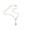 Collar Colgante de Calabaza Fulu con Circonita, Diseño de Nicho, Cadena de Clavícula de Alta Gama, Cadena de Cuello Versátil de Lujo Ligero a la Moda, Venta al por Mayor