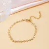 Pulseira Europeia e Americana Transfronteiriça Coração Apaixonado em Formato de Coração Personalizada Hip-hop Simples Moda Corrente Versátil Pulseira Pulseira Tendência