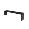 Mesa de Té Nueva de Madera Maciza Estilo Chinoiserie Juego Completo Estilo Wabi-sabi Simple Negro Carbonizado Balcón Hogar Mesa de Té Grande Mesa de Té Integrada