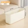 Caja de almacenamiento larga y estrecha cesta de almacenamiento para huecos organizador de escritorio para artículos varios caja organizadora rectangular caja de almacenamiento para el hogar caja de almacenamiento