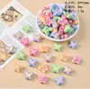 Acrílico Color AB Color Sólido Dos Tonos Caramelo Mariposa Con Cuentas Cadena para Teléfono Móvil Cuerda para el Cabello Cuentas Sueltas Accesorios para Joyería DIY Venta al por Mayor