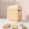 Mesita de noche de madera maciza con cerradura de huellas dactilares, Nuevo modelo 2026, Estilo de mediados de siglo, Sensación simple y de alta gama, Armario pequeño de almacenamiento para dormitorio