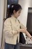 Camisa Chaqueta Casual para Mujer Corta 2025 Primavera Nuevo Estilo Pequeño Hombres Explosiones Diseño Reductor de Edad Chaqueta Top Tendencia