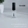 Atacado Frasco quadrado para esmalte 3ml Frasco para cola de unha 5ml com pincel Frasco vazio transparente para esmalte 10ml