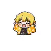 Kimetsu no Yaiba versión Q caricatura insignia broche de aleación accesorios periféricos de anime accesorios unisex comercio exterior transfronterizo