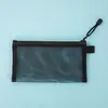 Estuche para Examen Papelería Estudiante Malla Transparente Examen Bolsa Sencilla para Lápices Gran Capacidad Modelo Nuevo 2025