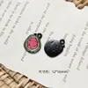 Colgante Ins Naranja Plátano Piña Lichi Durian para Pulsera Collar Hecho a Mano DIY Cadena de Teléfono Móvil con Cuentas Accesorios