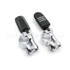 Adecuado para accesorios Harley soporte de montaje fijo de parachoques placa antideslizante para pedal combinación de placa de soporte de aleación de aluminio