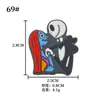 Lindo Relleno de Silicona de Rana de Dibujos Animados 3D Cuentas Sueltas Accesorios para Enhebrar Cachorro 3D Pingüino Divertido Cuentas para Morder Venta al por Mayor