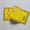 Série de Documentos Oficiais e Proclamações de Tamanho Grande, Coleção Completa de Suprimentos Taoístas, Documentos em Papel Amarelo Impressos Claramente