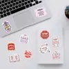 50 pegatinas de graffiti estéticas positivas transfronterizas para botellas de agua y computadoras, pegatinas decorativas impermeables, calcomanías estéticas creativas