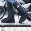 Cubrezapatos de Lluvia para Adultos al por Mayor Impermeables Antideslizantes Engrosados Resistentes al Desgaste Portátiles Ropa Exterior de Caña Alta Para Hombres y Mujeres Ciclismo al Aire Libre